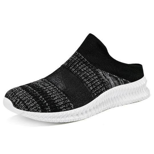Damen Slip-On Sport Sneakers mit atmungsaktivem Obermaterial und flexiblem Sohlenprofil R&B