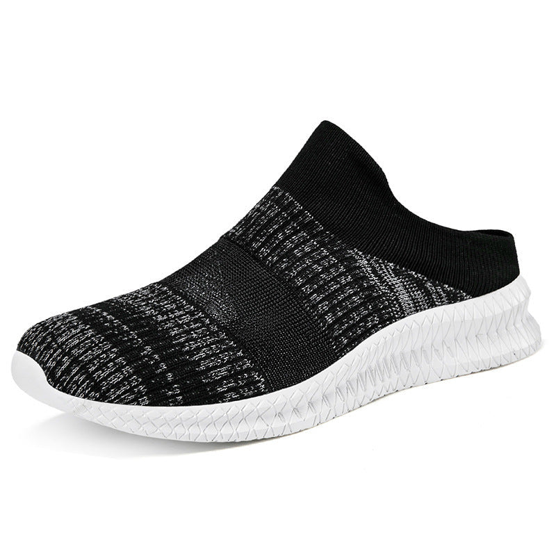 Damen Slip-On Freizeitschuhe mit elastischem Komfort-Obermaterial