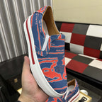 Damen Slip-On Sneakers mit innovativem Druckdesign R&B