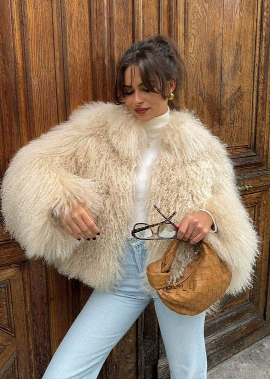 R&B | Faux Shearling Jacke