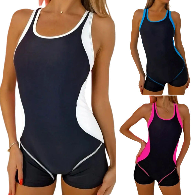 Damen Sportlicher Badeanzug mit Komfort-Schnitt R&B