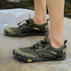 Unisex nan Aqua-Sneaker mit elastischem Einstieg, Schnellzug-Schnürung und rutschfester Flexsohle R&B