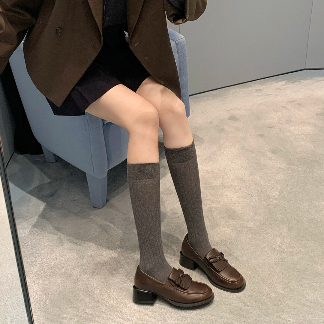 Damen Mokassins mit elegantem Schleifenakzent und komfortabler Innensohle R&B