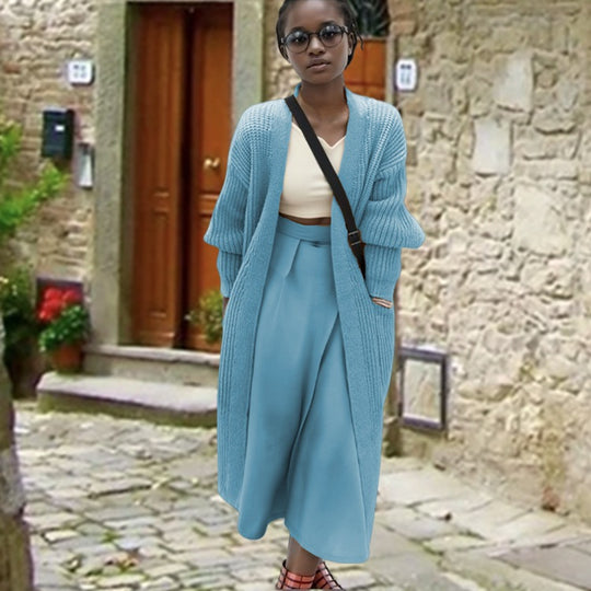 Damen Strickmantel R&B