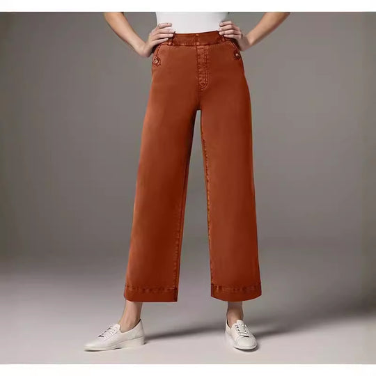 Damen weite Baumwollhose R&B