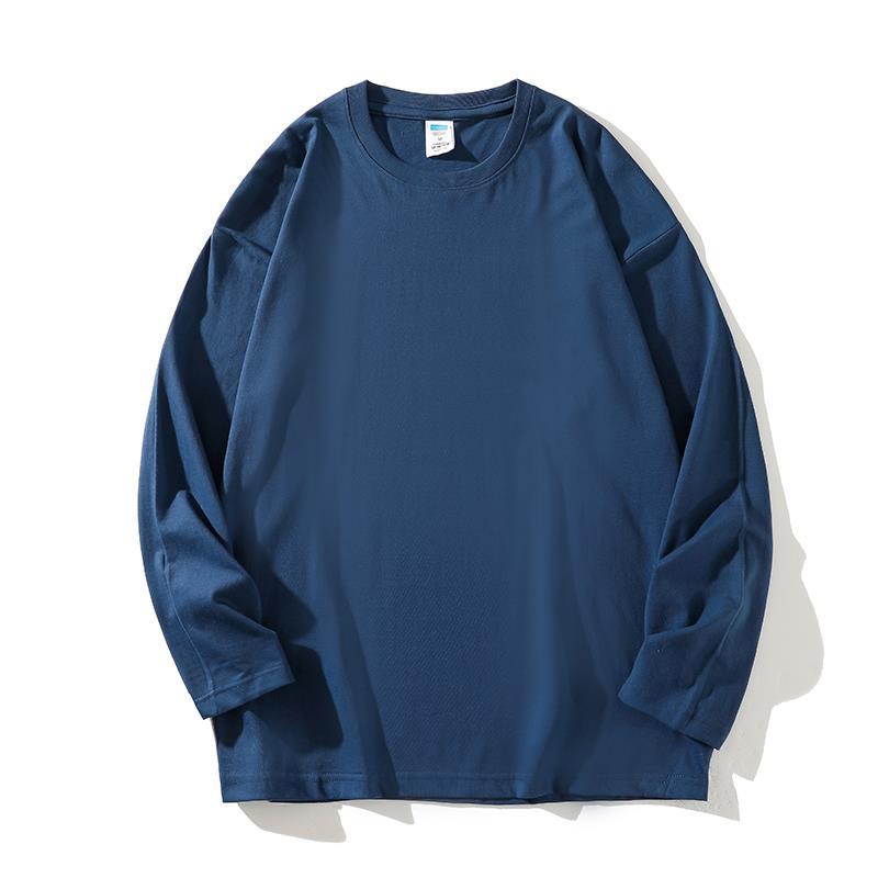 Damen vielseitiges Langarm-T-Shirt aus hochwertiger Baumwolle R&B