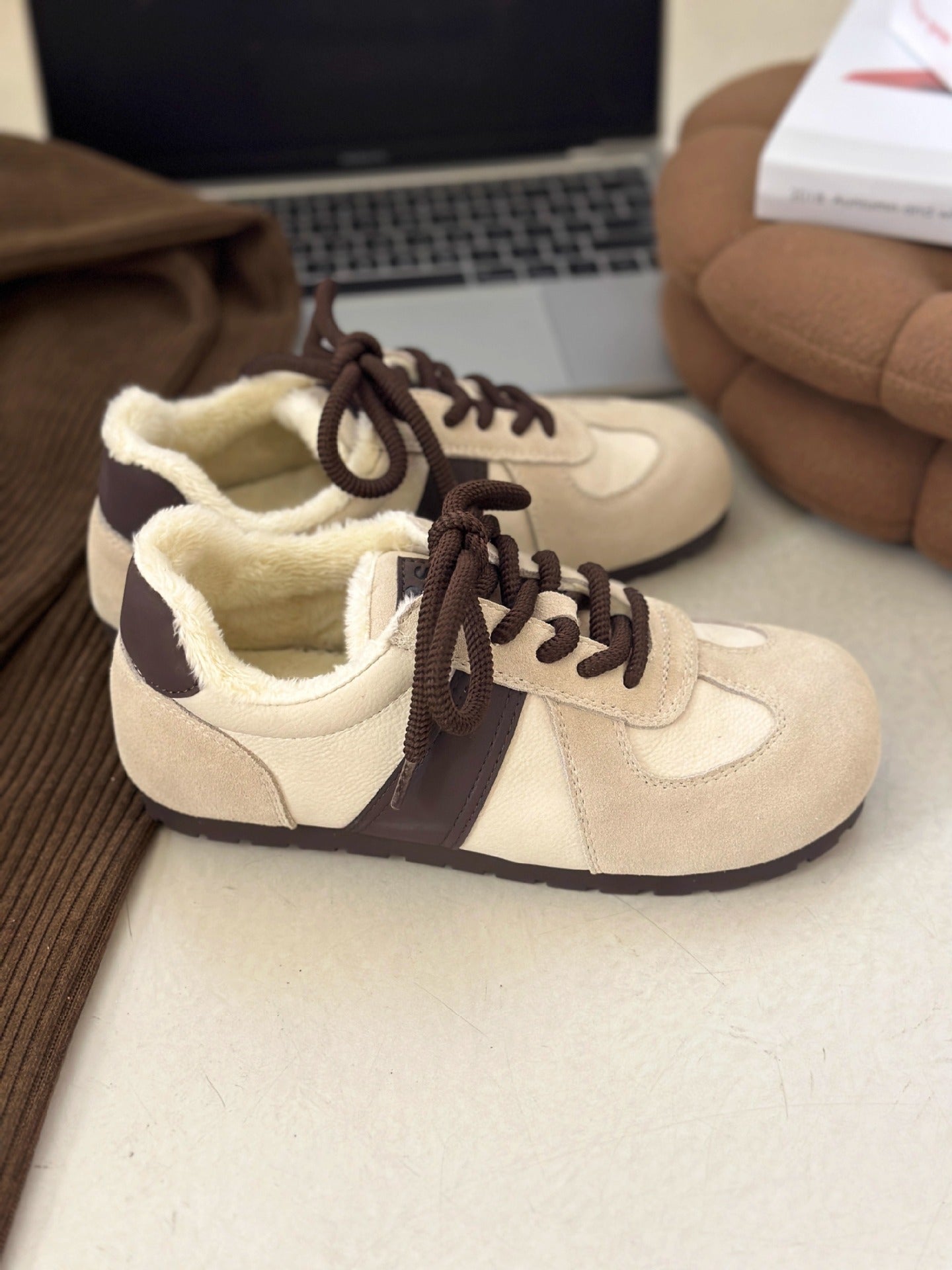 Damen Sportsneakers mit weichem Innenfutter und rutschfester Sohle