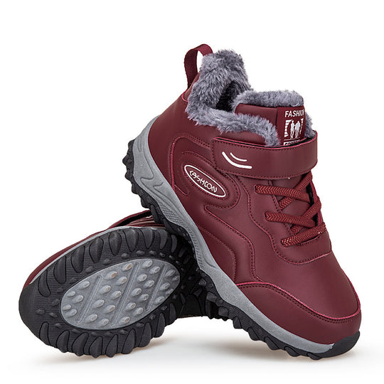 Damen Winterliche Schnürstiefel mit wärmendem Innenfutter R&B