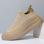 Damen Slip-On Sneakers mit atmungsaktivem Obermaterial von R&B