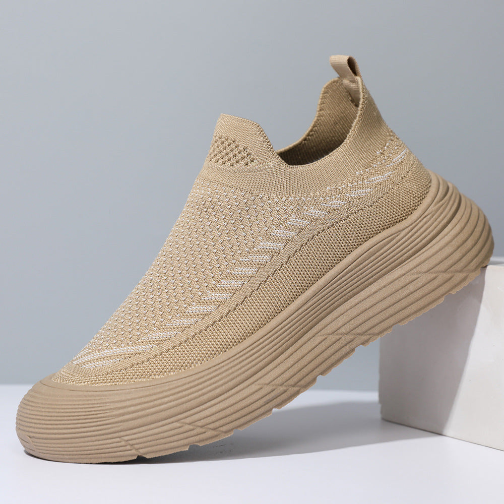 Damen Slip-On Sneakers mit atmungsaktivem Obermaterial von R&B