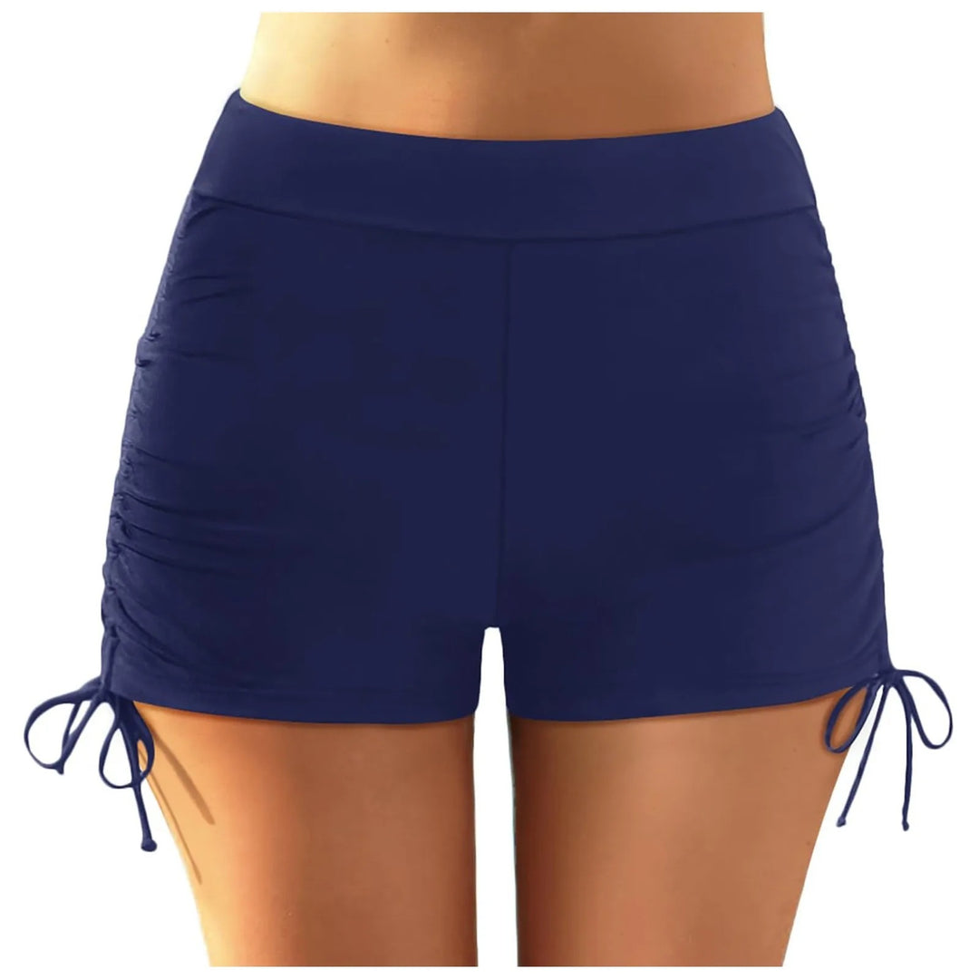 Damen sportliche Badeshorts mit verstellbarem Bund R&B