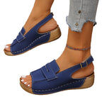 Damen Komfortable Sandalen mit verstellbarem Riemen