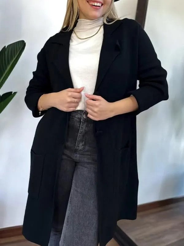 Damen Elegante und bequeme Übergangsjacke mit praktischen Taschen R&B