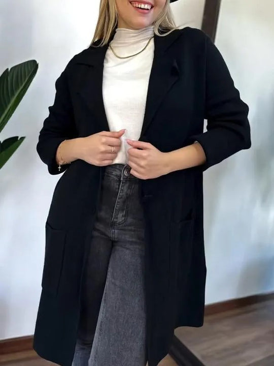 Damen Elegante und bequeme Übergangsjacke mit praktischen Taschen R&B