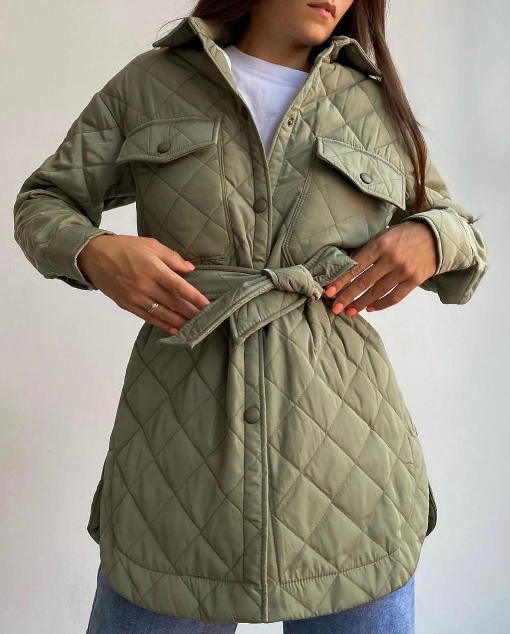 Damen Modische Steppjacke R&B
