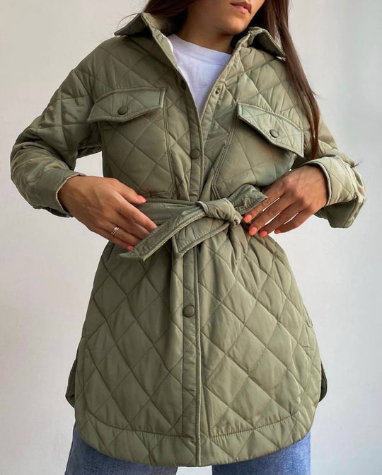 Damen Modische Steppjacke R&B