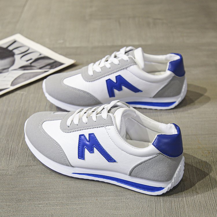 Damen Sportliche Sneakers mit gepolsterter Sohle und modischen Farbkontrasten R&B
