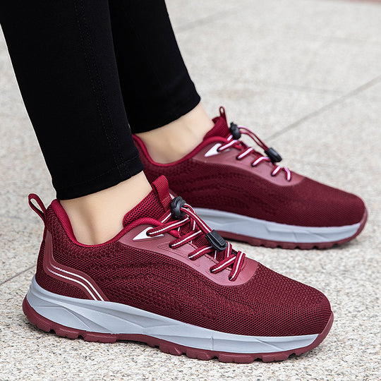 Damen Sportliche Lauf-Sneaker mit dämpfender Sohle und atmungsaktivem Obermaterial R&B