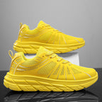 Damen Sportliche Laufschuhe mit atmungsaktiver Mesh-Oberfläche und dämpfender Sohle R&B