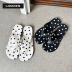 Damen Zehentrenner-Sandalen mit modernem Punkte-Design R&B