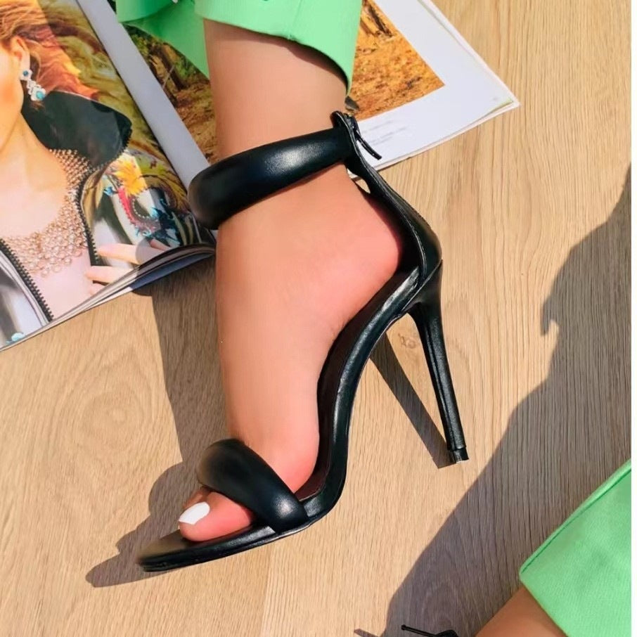 Damen Elegante High Heels Sandalen R&B
