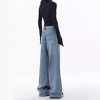 Damen Weite Jeanshose R&B