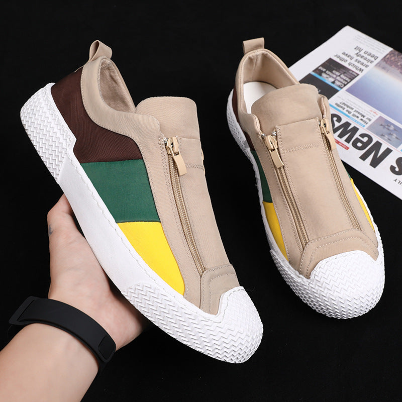 Damen Slip-On Sneaker mit hochwertiger Reißverschluss-Technologie
