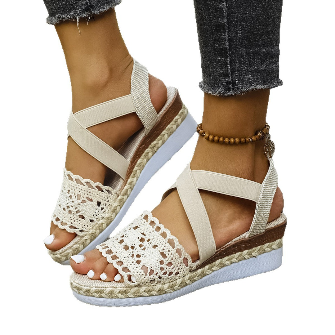 Damen Plateau Sandalen R&B