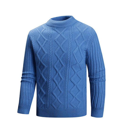 Herren Pullover aus strukturiertem Strickmaterial R&B