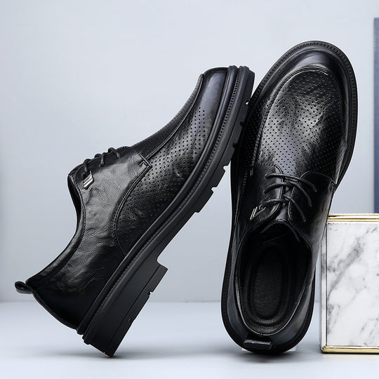 Herren Elegante Schnürschuhe mit rutschfester Sohle und atmungsaktivem Obermaterial R&B