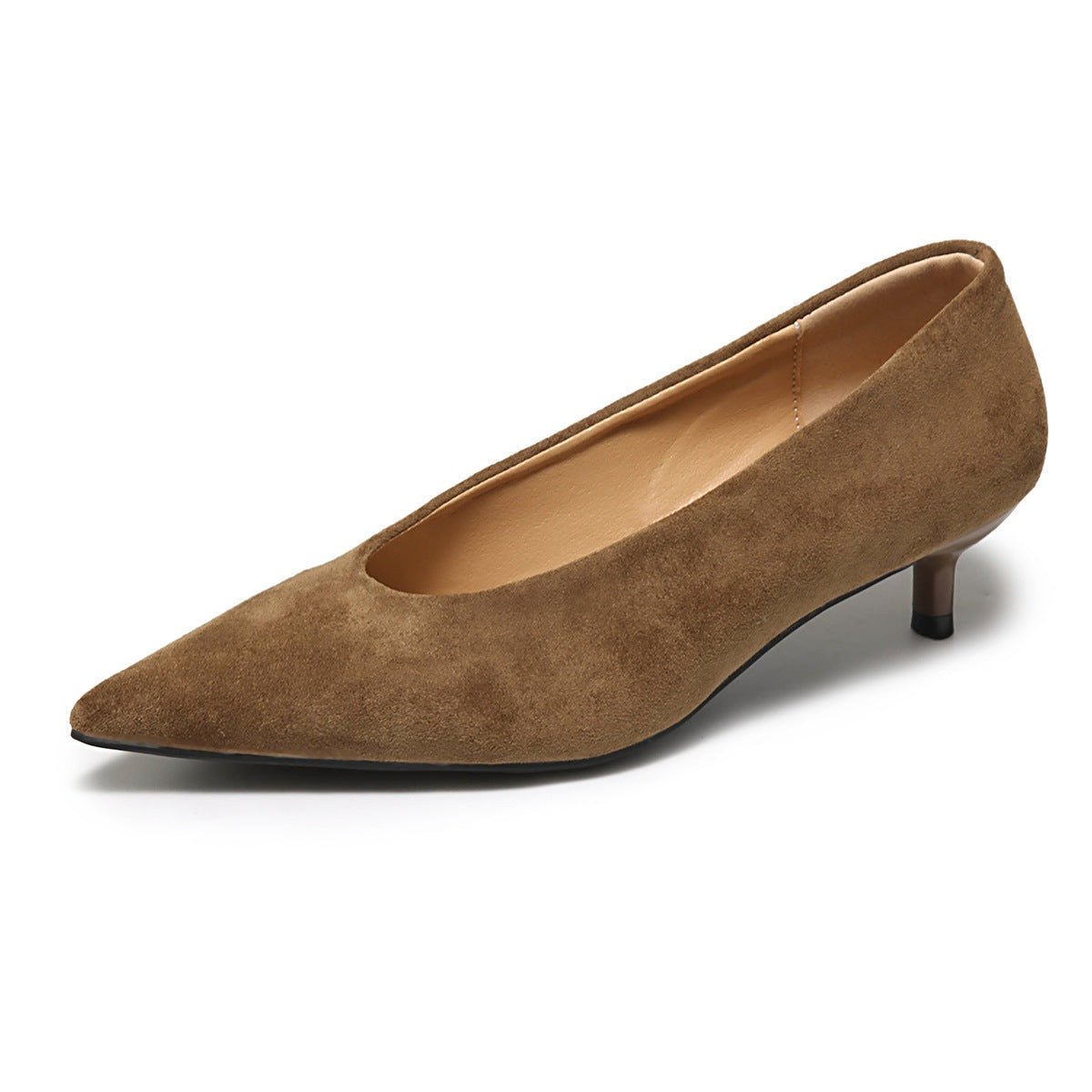 Damen Elegante Pumps aus hochwertigem Veloursleder mit geschmeidiger Form