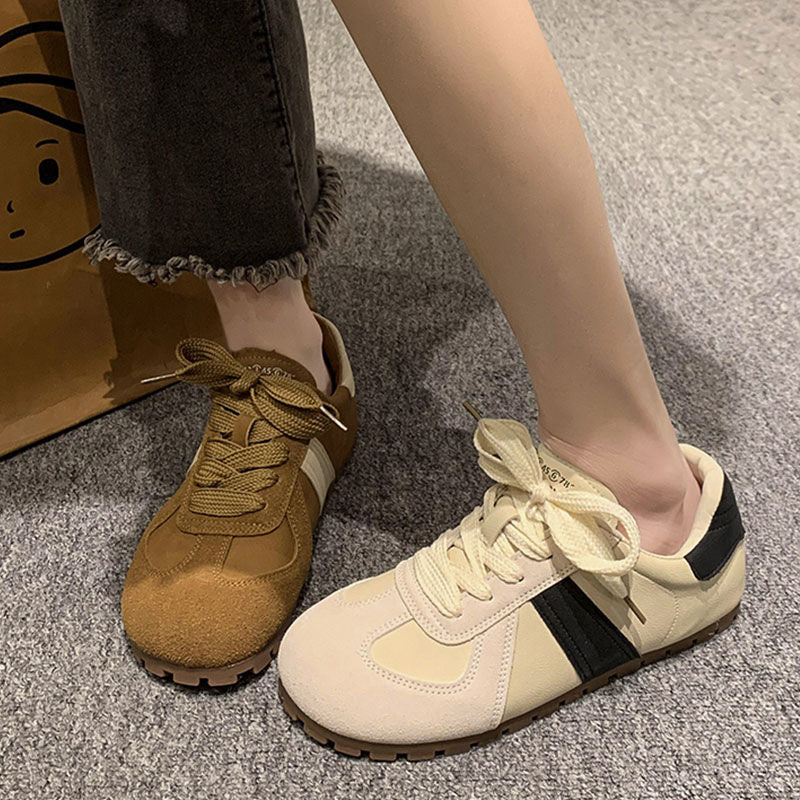 Damen Freizeitsneaker aus hochwertigem Wildleder mit komfortabler Sohle