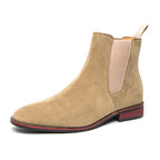Damen Modische Chelsea-Boots mit elastischem Einsatz und rutschfester Sohle R&B