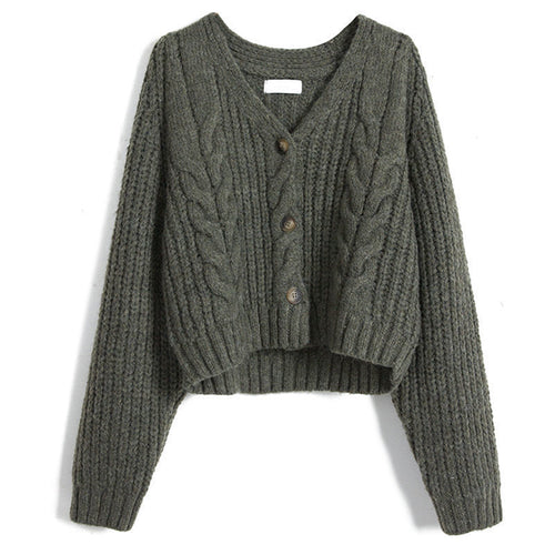 Damen Kuscheliger Strickcardigan mit dekorativem Zopfmuster R&B