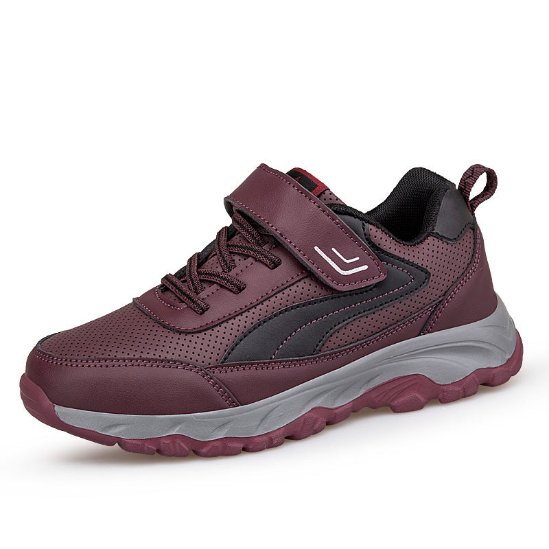 Damen Sportliche Wandersneaker mit atmungsaktivem Obermaterial und flexibel anpassbarem Verschluss R&B