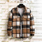 Herren Flanellhemd R&B