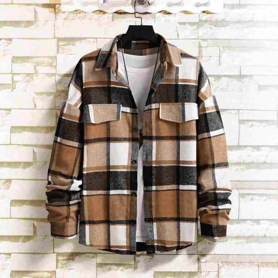 Herren Flanellhemd R&B