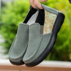 Damen Elegante Slip-On Freizeitschuhe mit atmungsaktivem Obermaterial und rutschfester Sohle