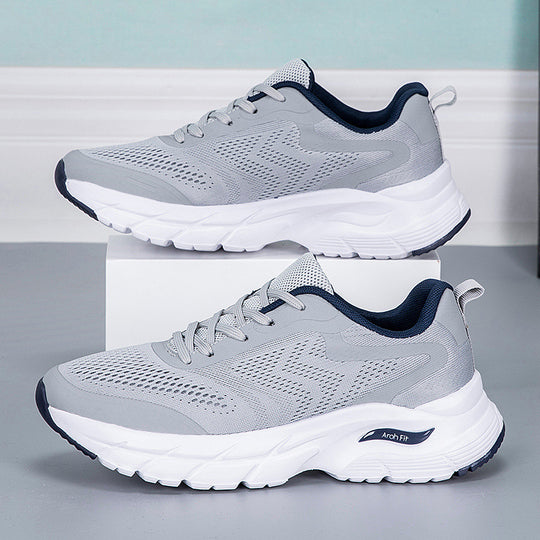 Damen Sportliche Laufschuhe mit atmungsaktivem Mesh-Obermaterial und stoßdämpfender Sohle R&B