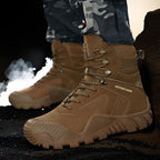 Herren Camouflage Wanderschuhe mit funktionalem Design und rutschfester Sohle R&B