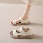 Damen Komfortable Klett-Sandalen