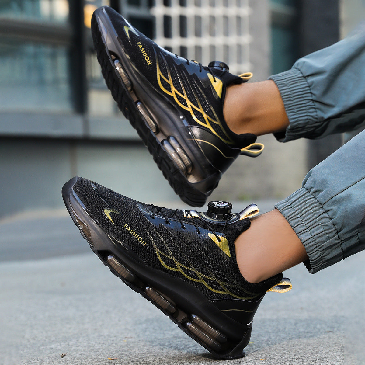 Damen Modische und atmungsaktive Laufschuhe mit innovativem Schnellschnürsystem