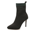 Damen Strumpfstiefel mit elegantem Design und hohem Absatz R&B