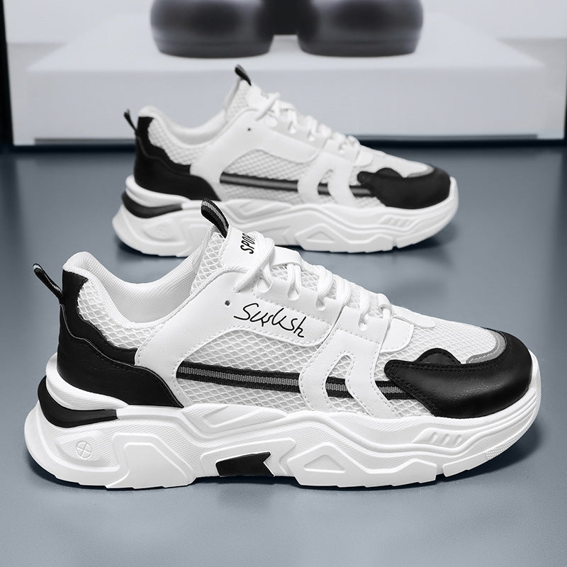 Damen Sportliche Sneakers mit atmungsaktiver Mesh-Konstruktion und stoßdämpfender Sohle