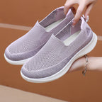 Damen Atmungsaktive Slip-On Sneakers mit flexiblem Komfort R&B