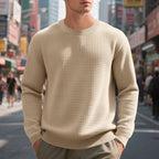 Herren strukturiertes Sweatshirt mit lässigem Schnitt und hohem Tragekomfort R&B