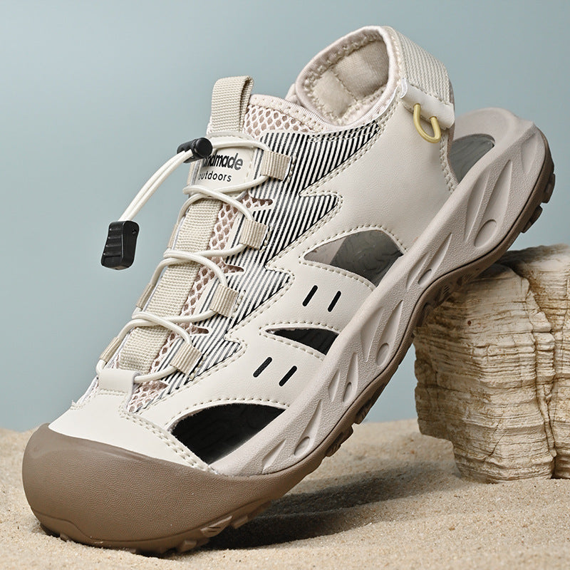 Damen Sportliche Sandalen mit rutschfester Sohle und anatomischer Fußbettung R&B