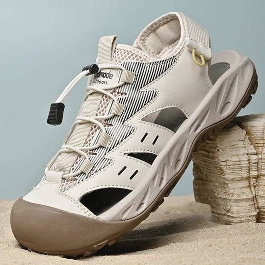 Damen Sportliche Sandalen mit rutschfester Sohle und anatomischer Fußbettung R&B