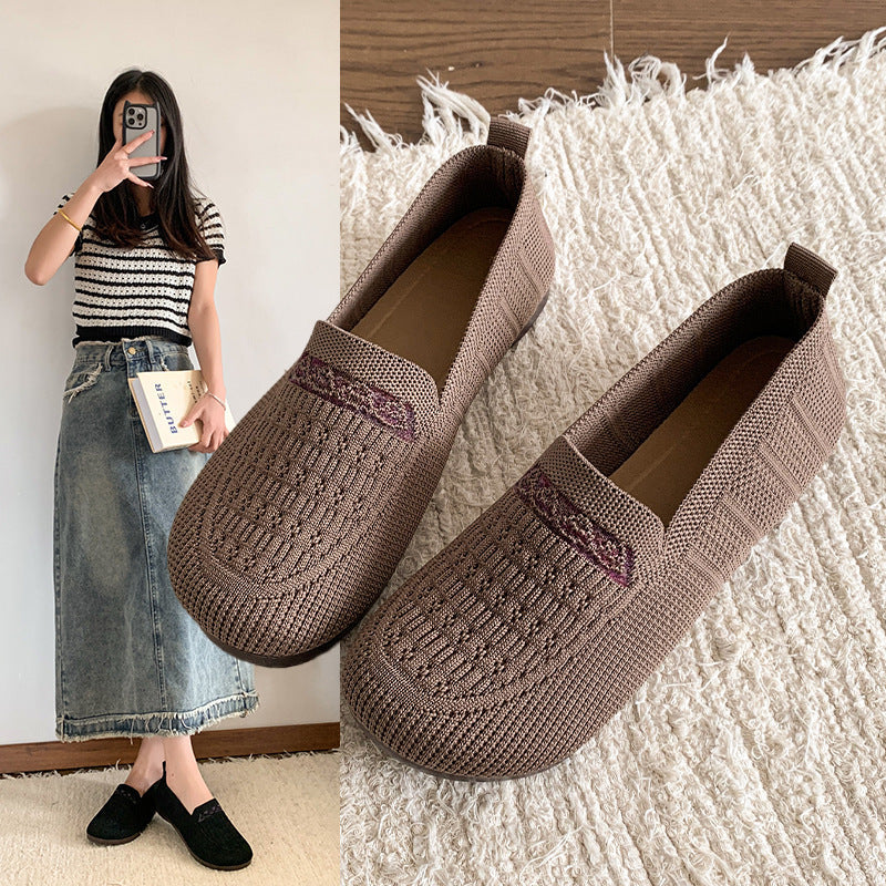 Damen Atmungsaktive Slip-On Schuhe mit flexiblem Design R&B