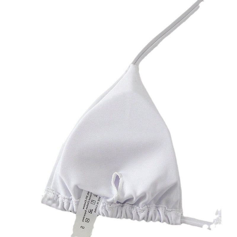 Damen Triangle-Bikinioberteil mit raffiniertem Tiermotiv R&B